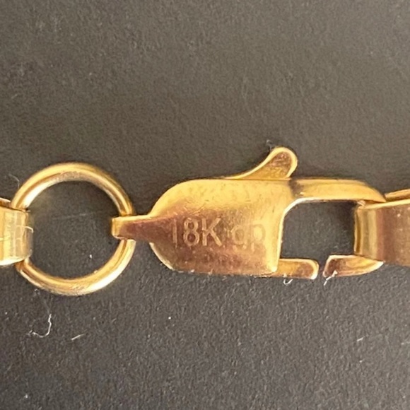 18k Gold Plated Chain - Picture 2 of 5